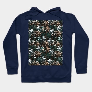 Spring Floral Plant Pattern Hoodie